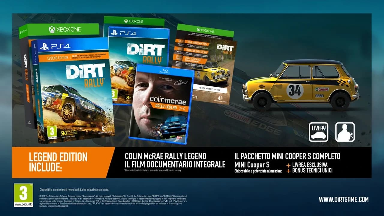 Dirt Rally: Legend Edition