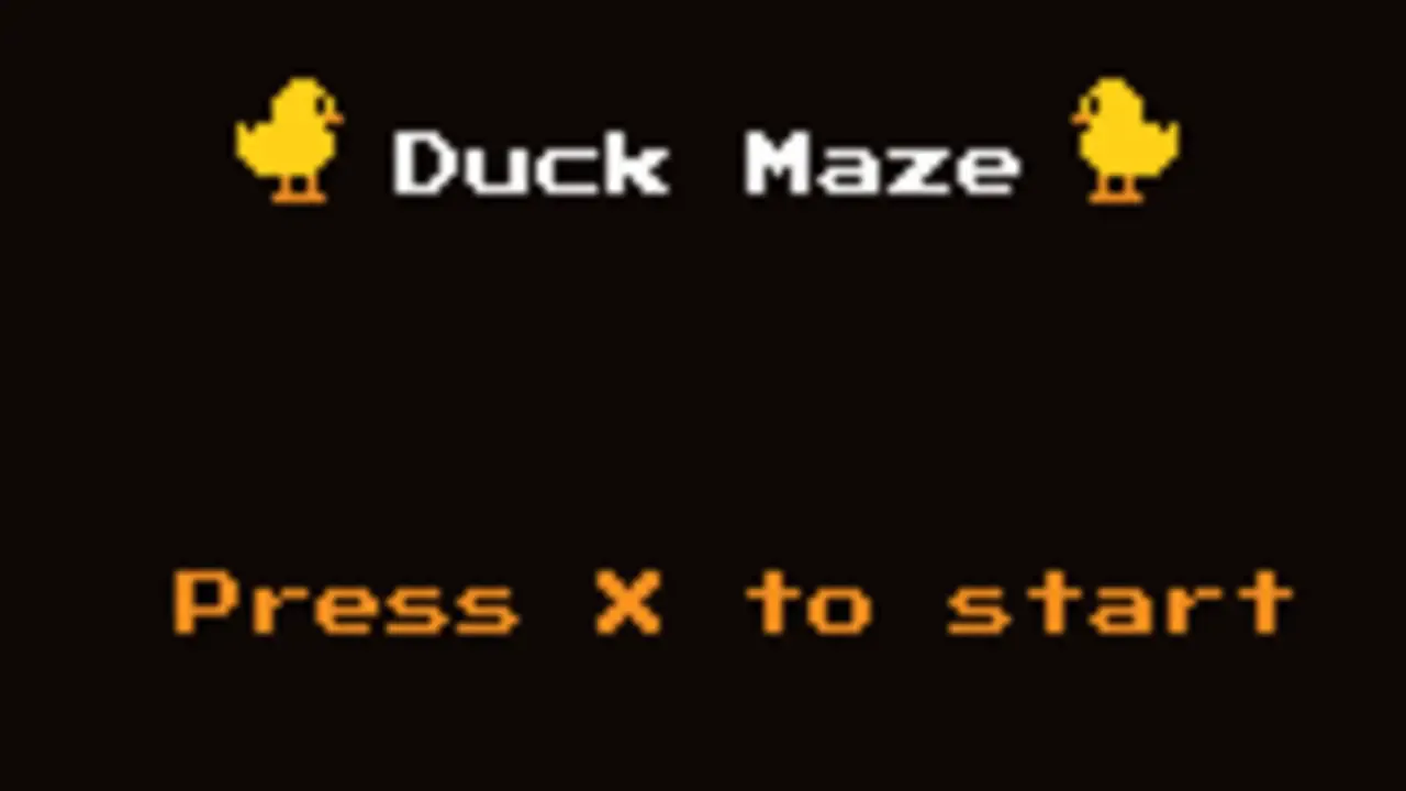 Duck Maze