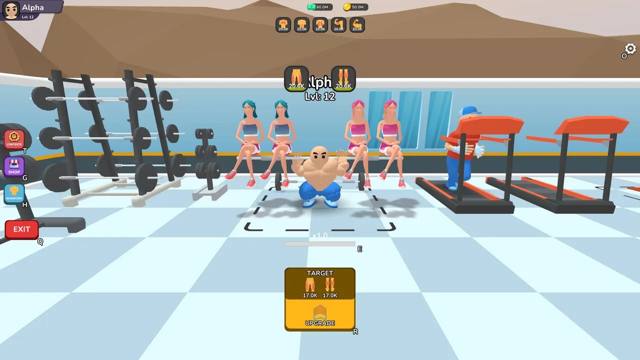 Idle Muscle Up