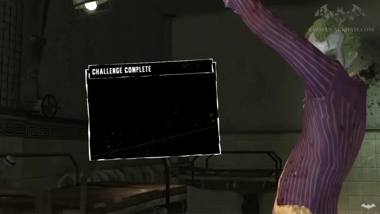Batman: Arkham Asylum - Play as the Joker Challenge Map