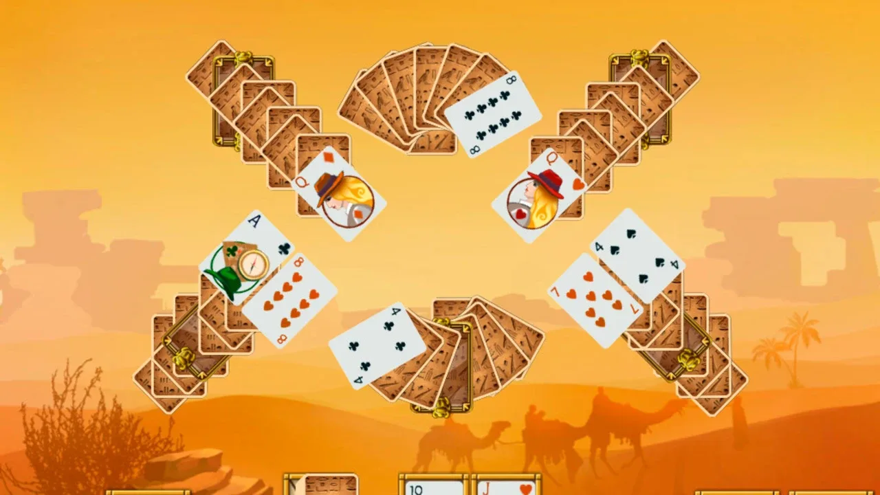 Egypt Solitaire: Match 2 Cards