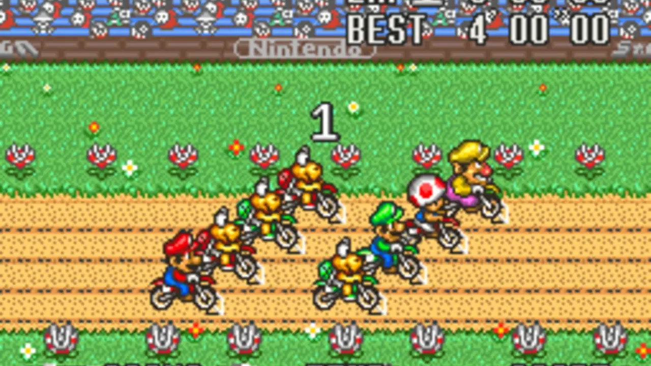 Excitebike: Bun-bun Mario Battle