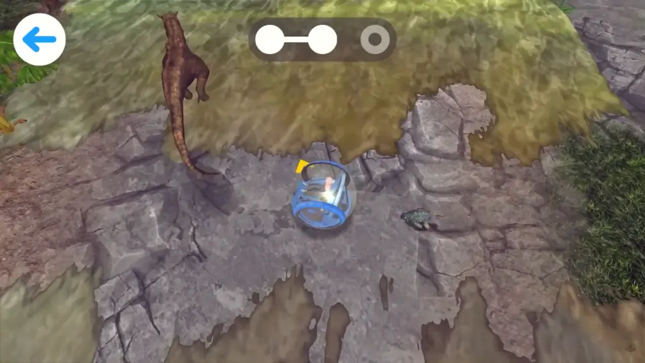 Jurassic World: Camp Cretaceous - Gyrosphere Minigame