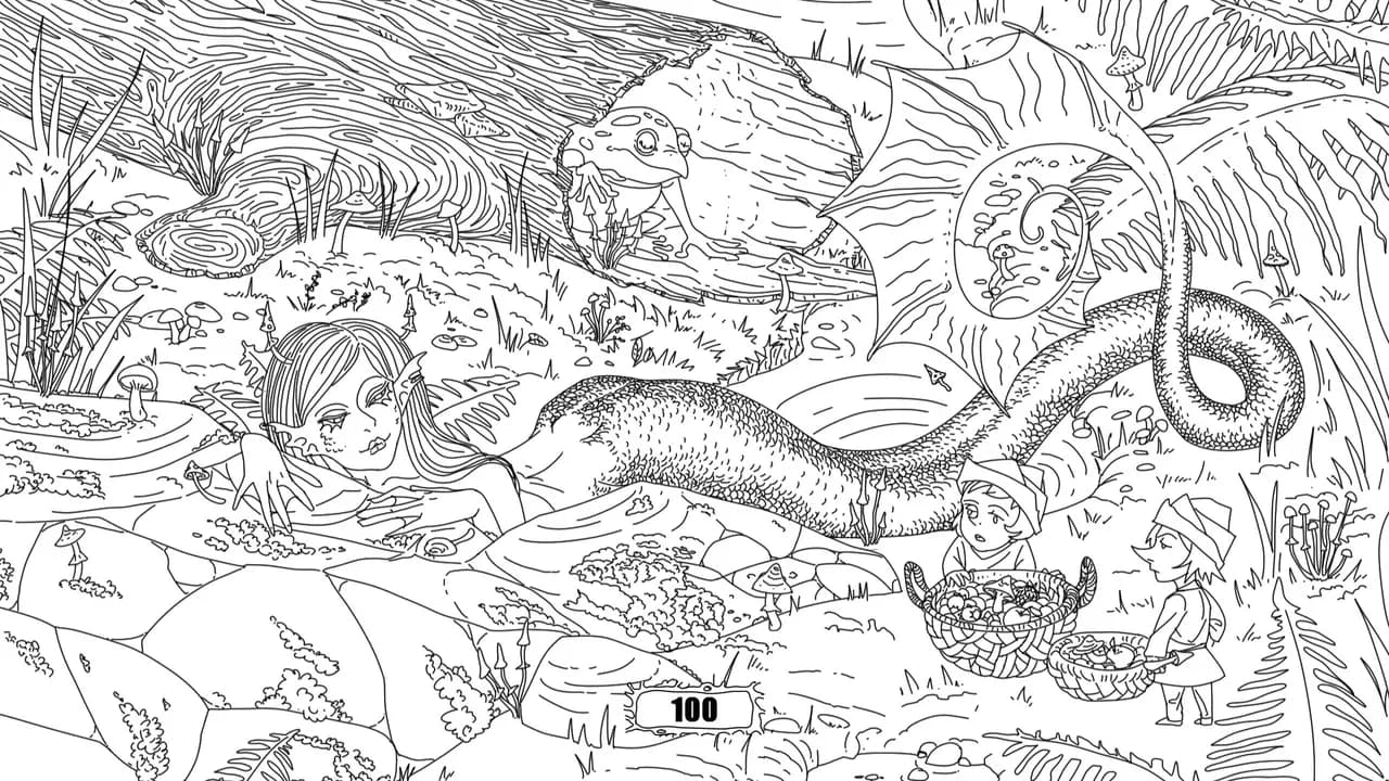 100 Hidden Mushrooms