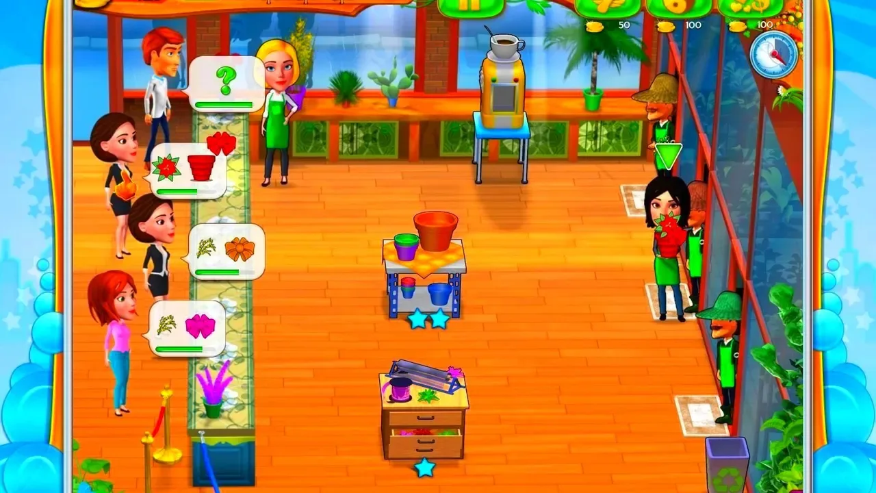 Garden Shop: Rush Hour!