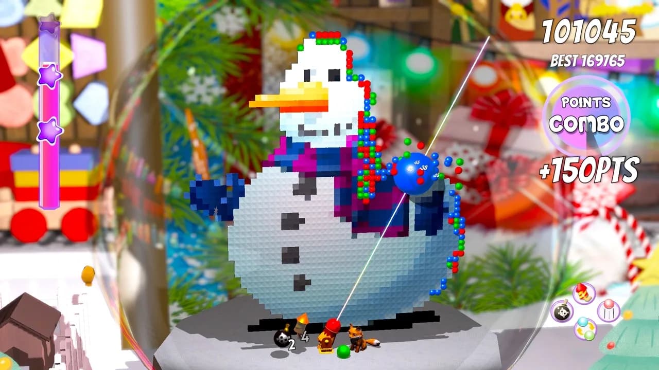 Merry Christmas: Snowball Bubble