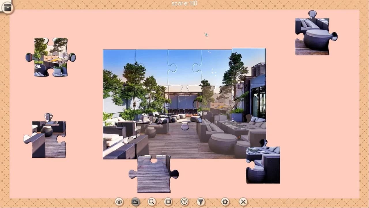 1001 Jigsaw: Interior Design