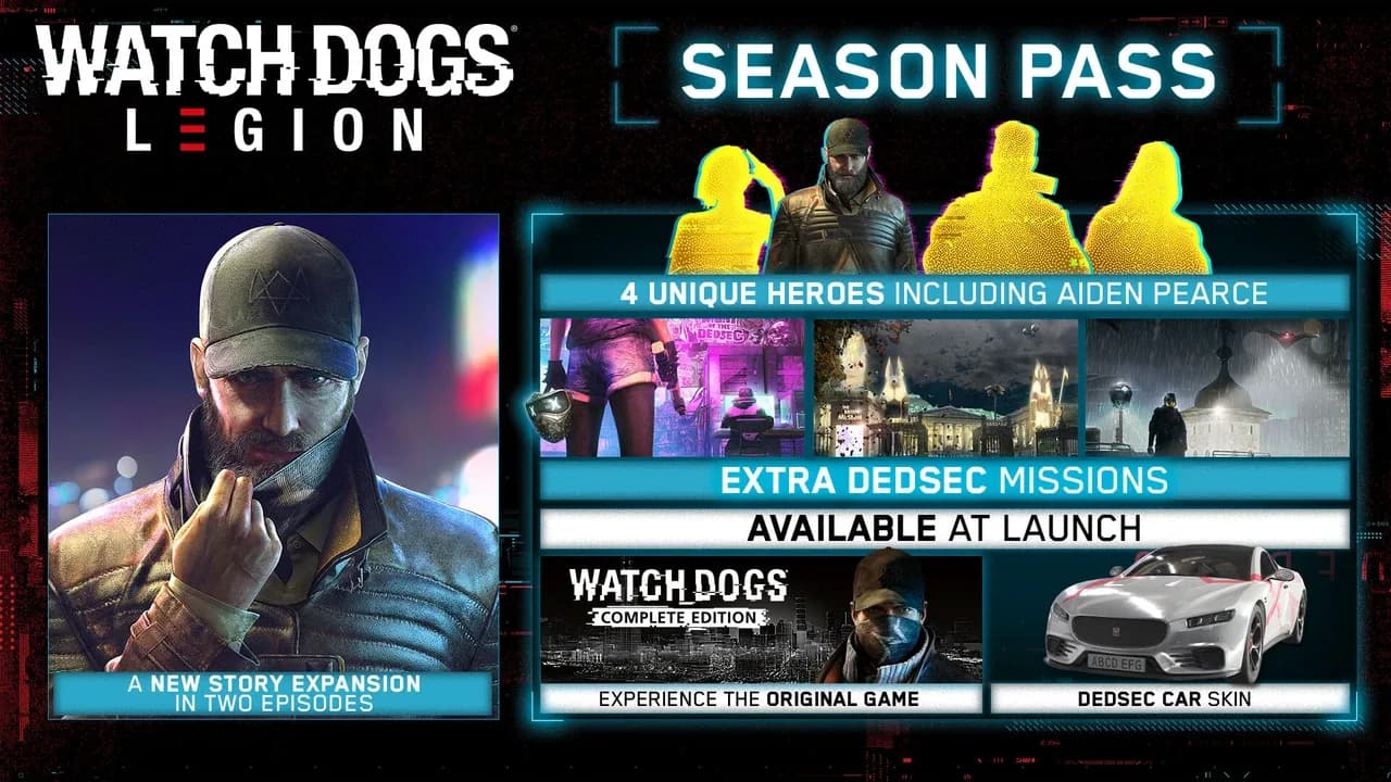 Watch Dogs: Legion - Season Pass