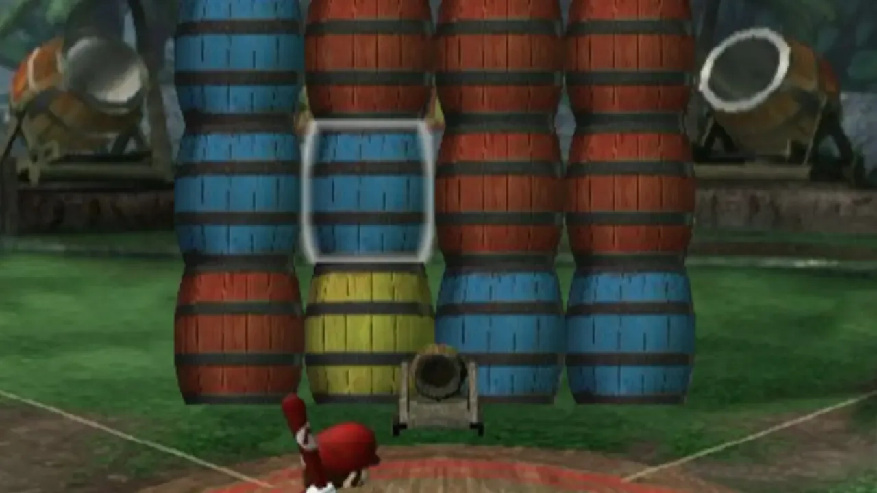 Mario Sports Complex: Barrel Blast