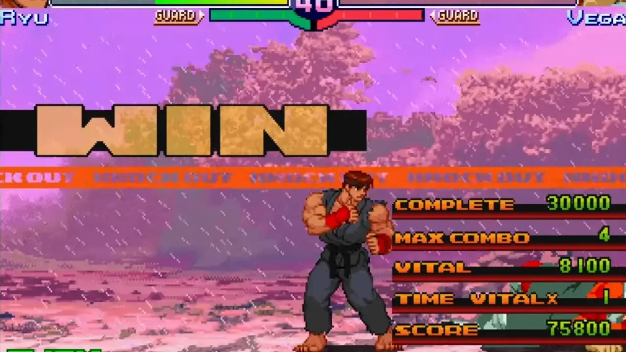 Street Fighter Zero 3 Upper