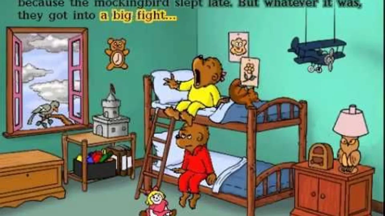 Living Books: The Berenstain Bears Get in a Fight