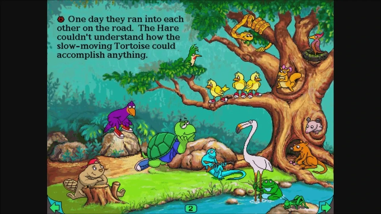 Living Books: Aesop's The Tortoise and the Hare