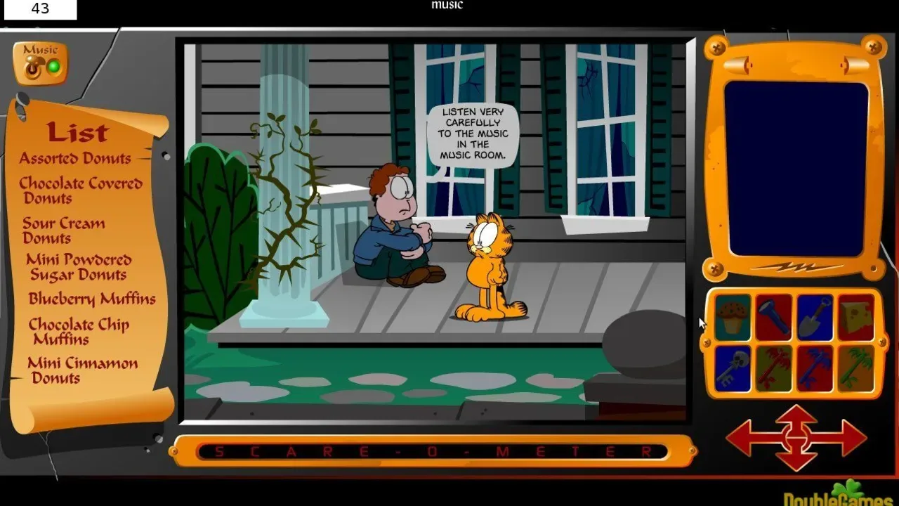 Garfield's Scary Scavenger Hunt