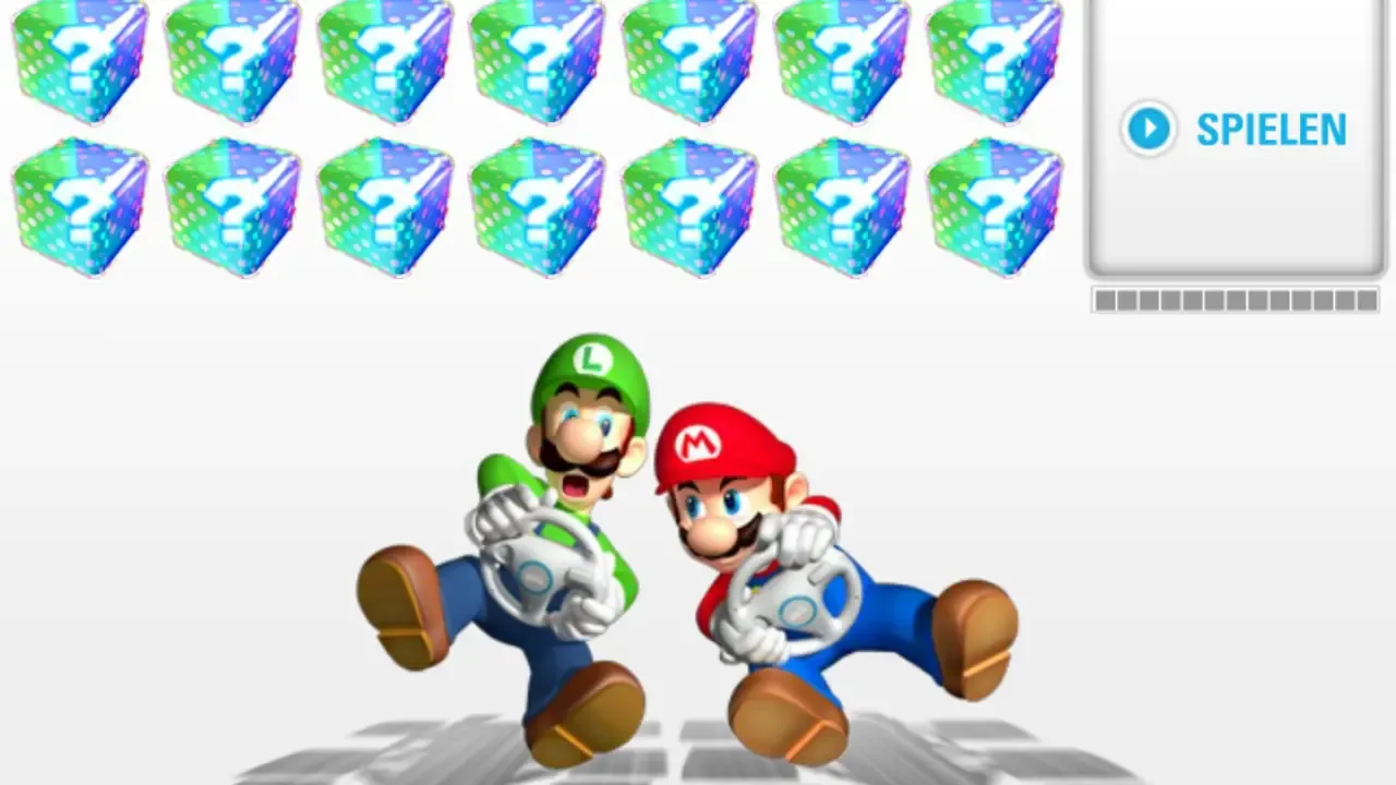 Mario Kart Wii Item-matching Game