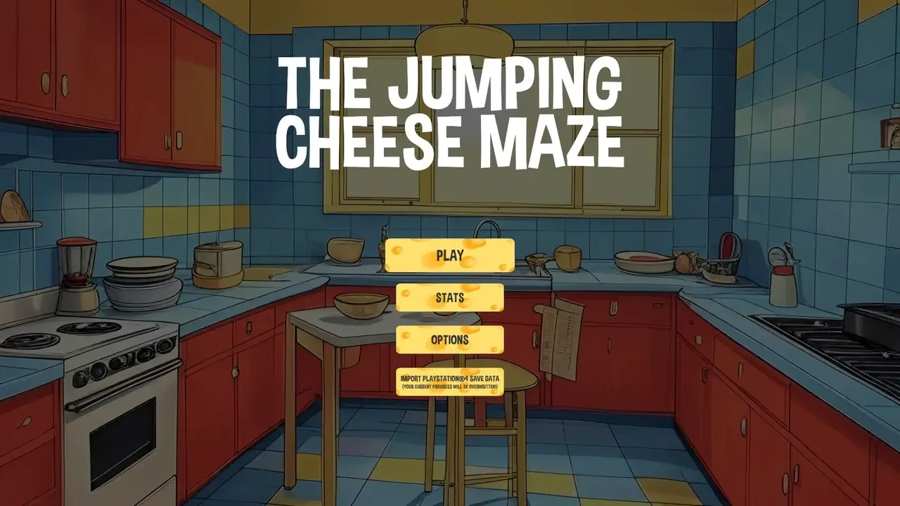 The Jumping Cheese Maze