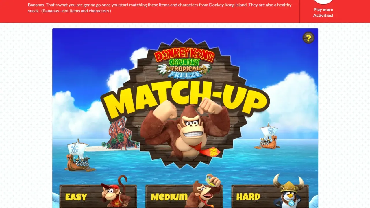 Donkey Kong Match-Up