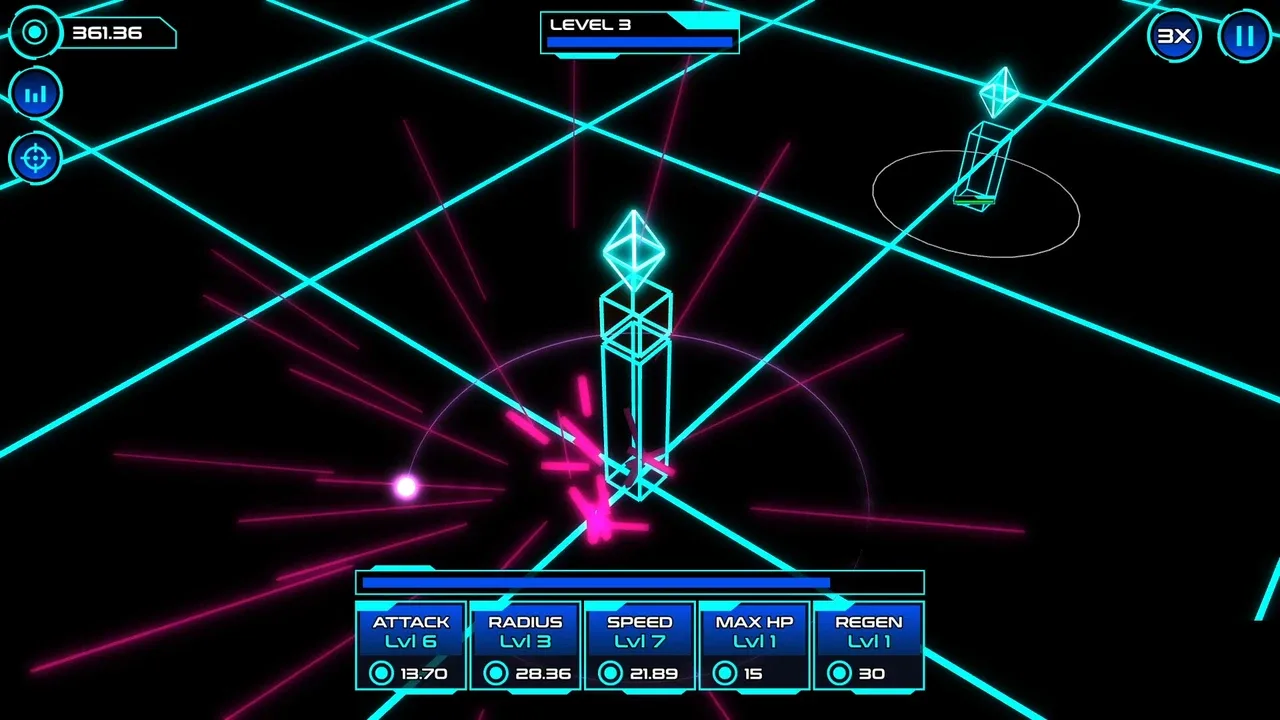 Idle Geometry Defense