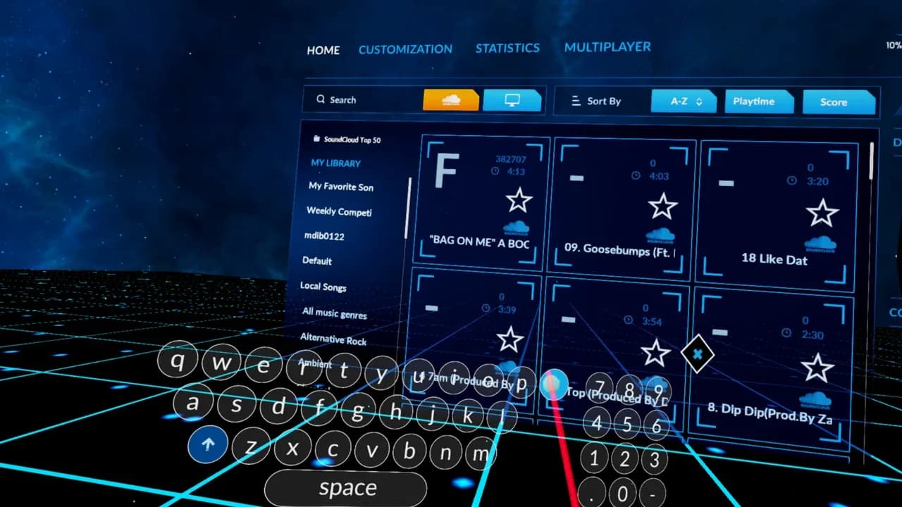 Music Inside: A VR Rhythm Game