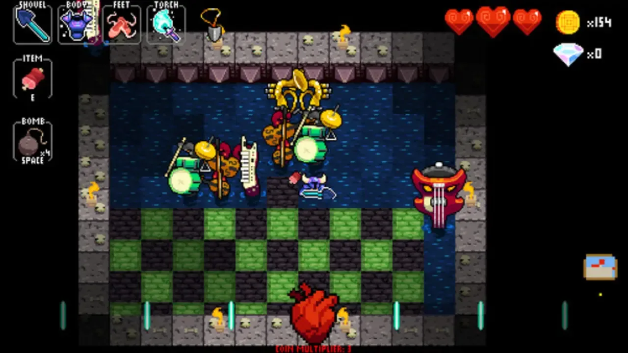 Crypt of the Necrodancer: Shovel Knight