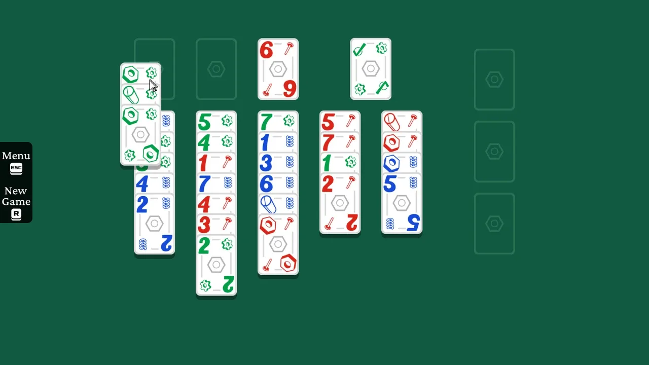 Built to Scale Solitaire