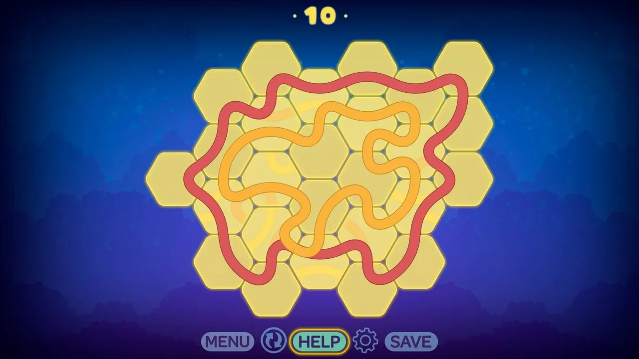 Puzzle: Lines and Knots 3