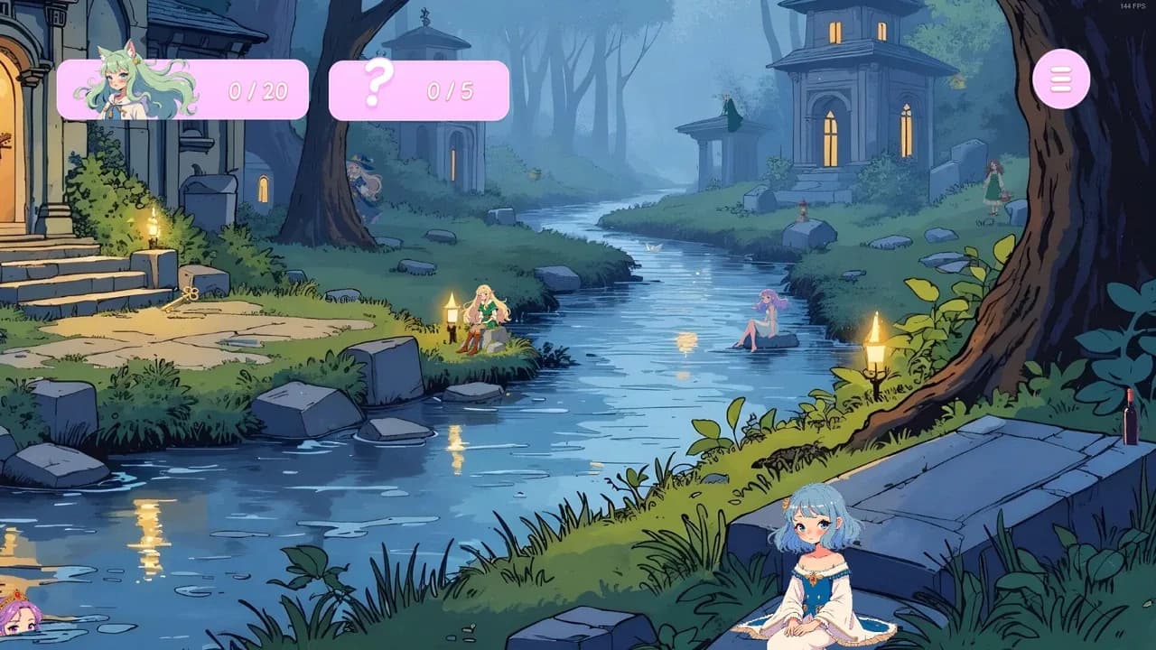 Hidden Anime Girls