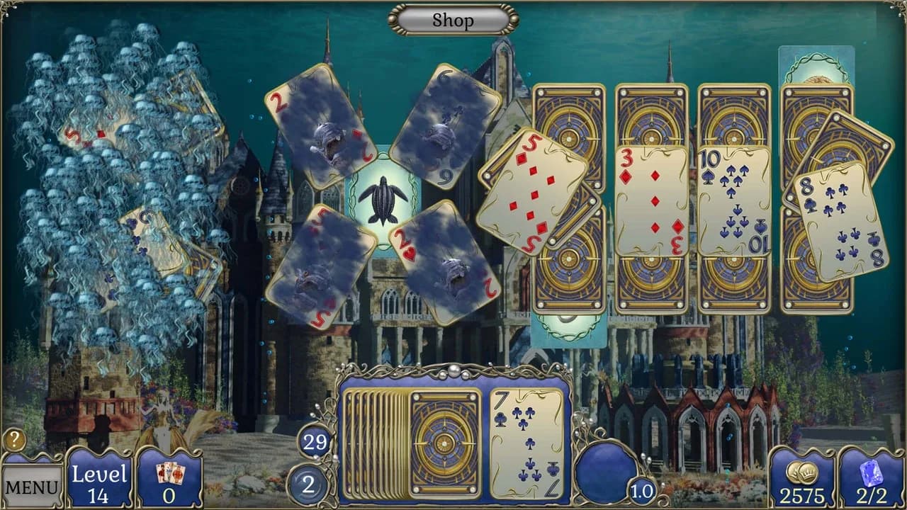 Jewel Match Atlantis Solitaire 5: Collector's Edition