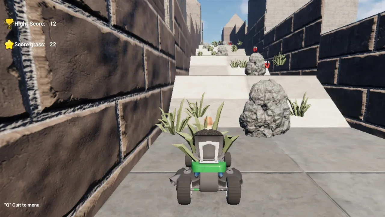 Lawnmower Runner