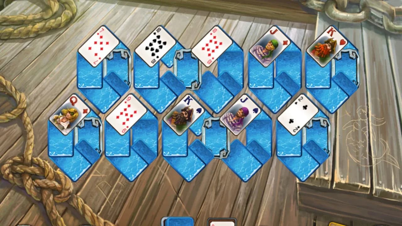 Solitaire Legend of the Pirates