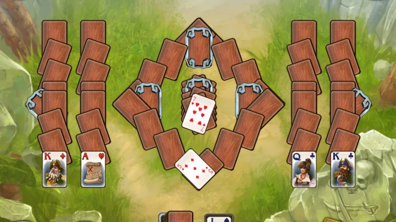 Solitaire Legend of the Pirates 2