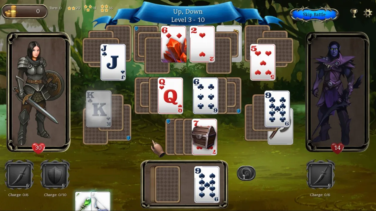 Ember Knight Solitaire