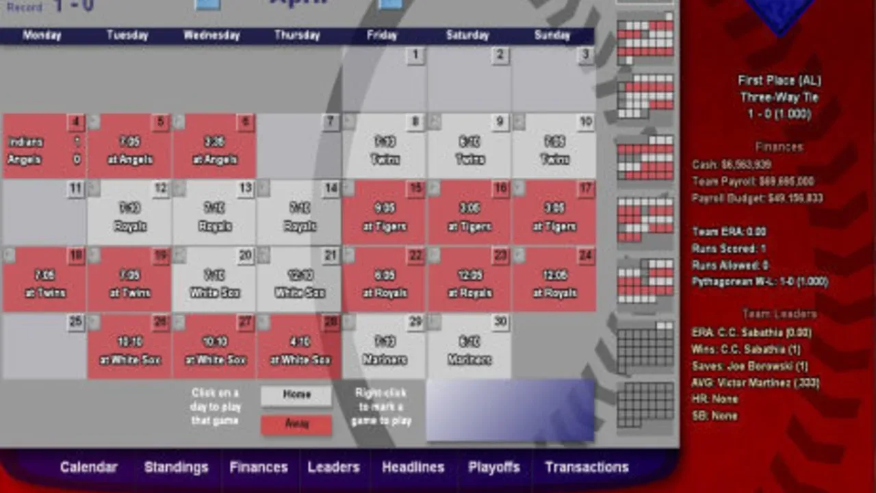 Baseball Mogul 2008