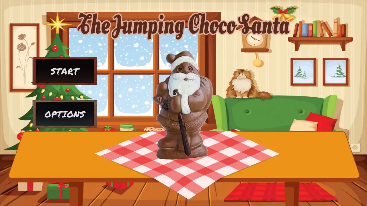The Jumping Choco Santa