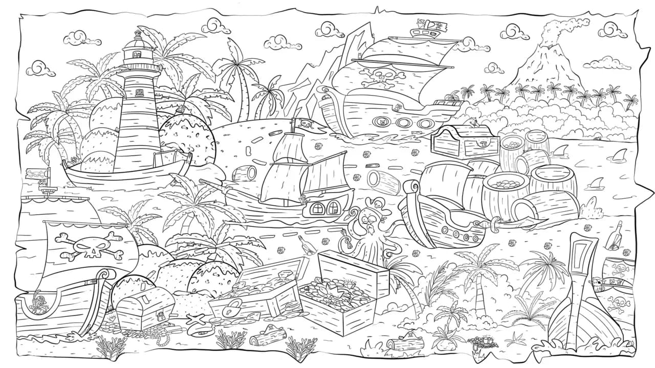 100 Pirate Cats