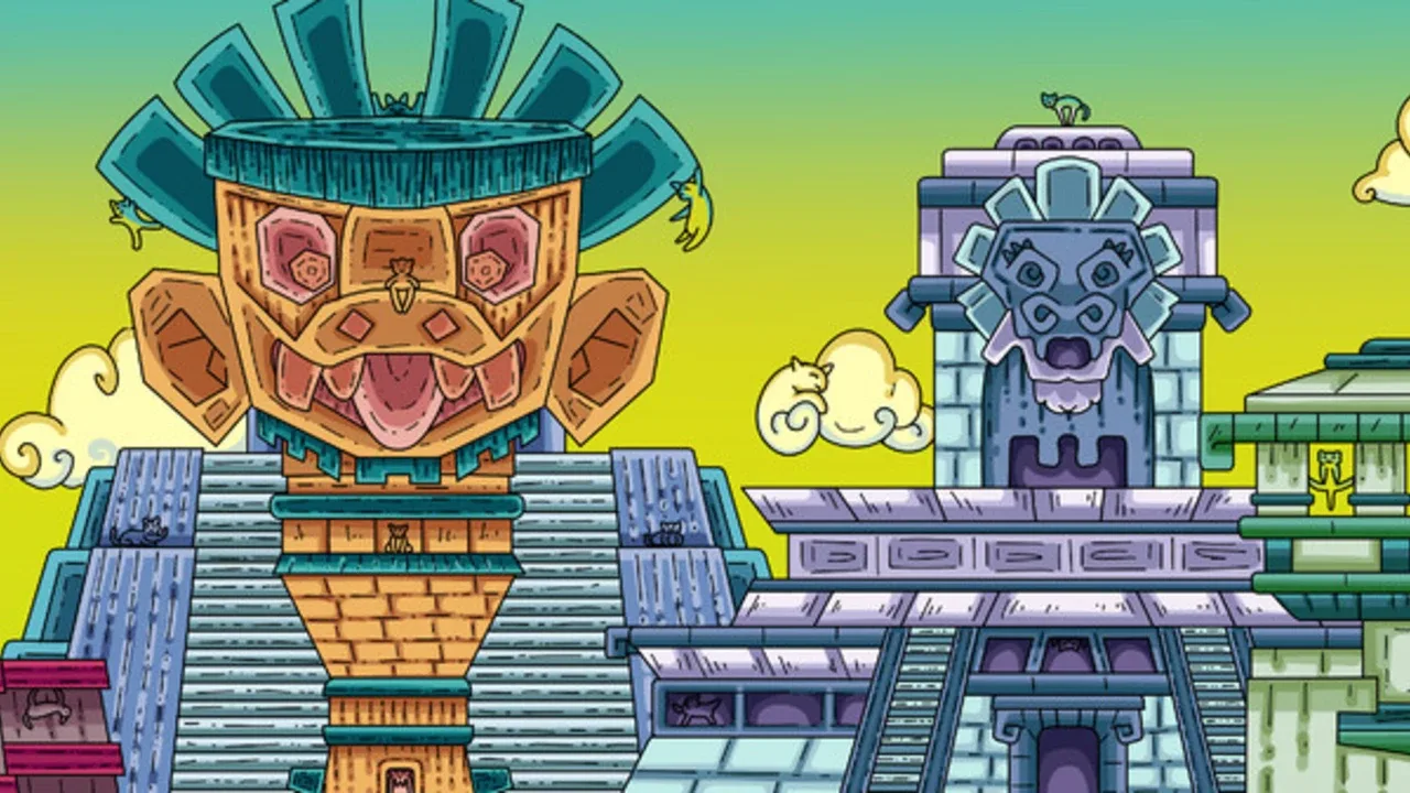 100 Aztec Cats