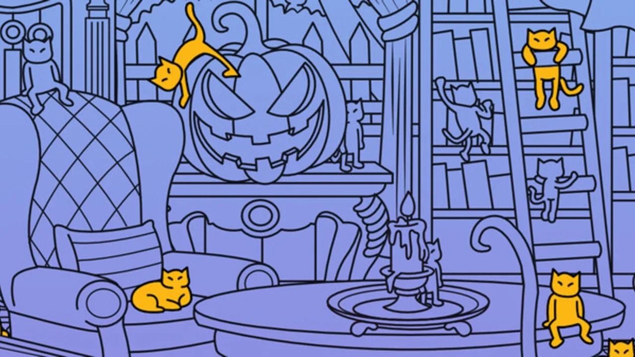 Secret Cats: Halloween