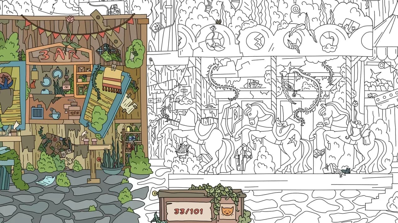 Hidden Cats: Old Amusement Park