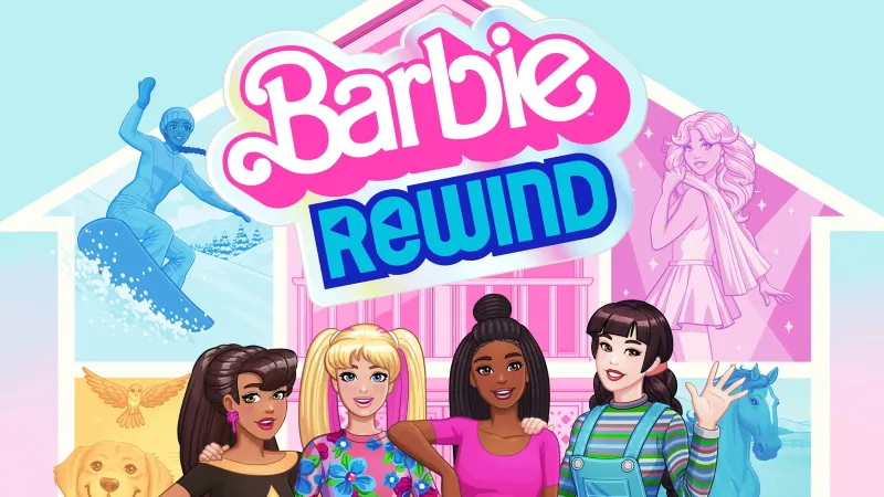 Barbie Rewind Is A Digital Eclipse Collection Of 16 Classic Games Baked Into A Dreamhouse Decorator